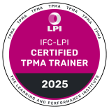IFC-LPI Certified TPMA Trainer 2025 badge